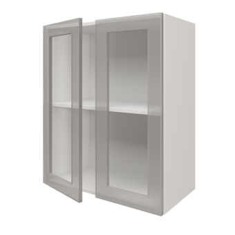 Шкаф кухонный верхний с полкой и стеклом