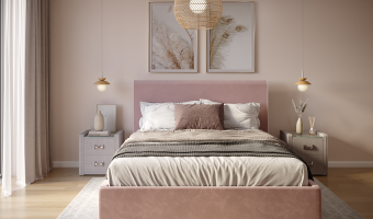 Кровать интерьерная Мадэна